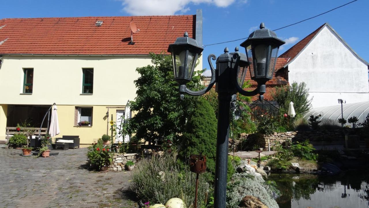 Pension Und Gaestehaus Paffrath Grossbrembach Buitenkant foto